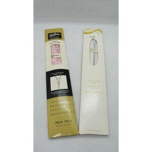 Vintage Talon ZEPHyR Zippers Pink and White Set 2